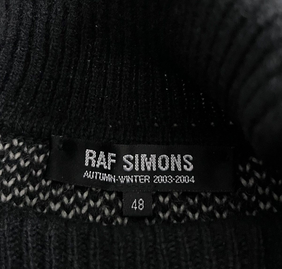 Raf Simons AW2003-2004 Raf Simons Closer Bauhaus Runway Knit Turtleneck Size US XL / EU 56 / 4 - 11 Thumbnail