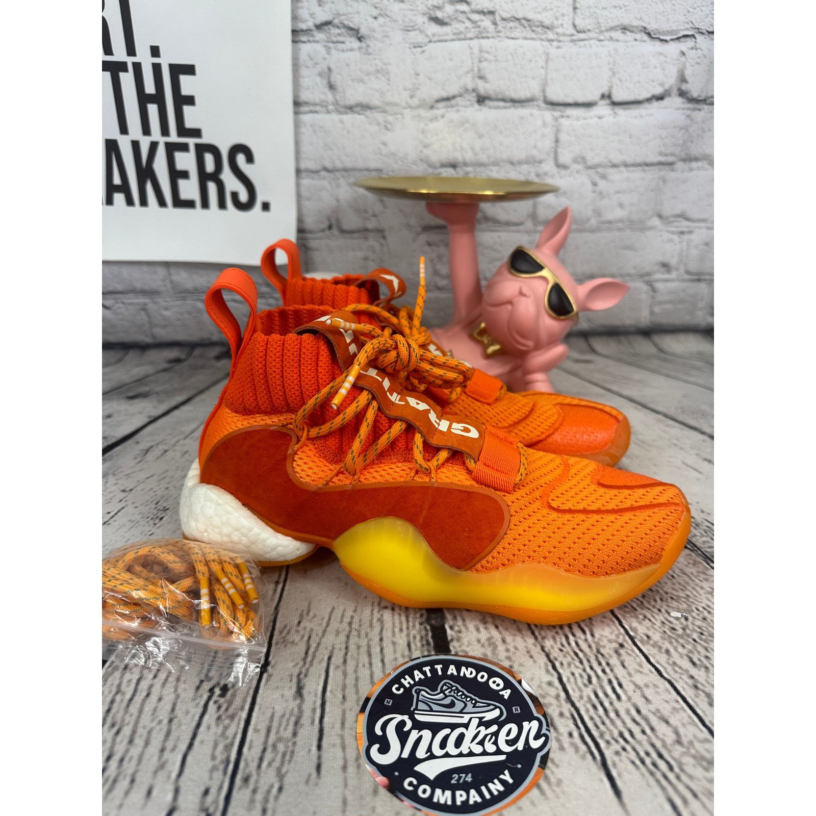 Adidas Adidas x Human Race Crazy BYW Boost Basketball Womens 7.5 Size US 7.5 / IT 37.5 - 5 Thumbnail