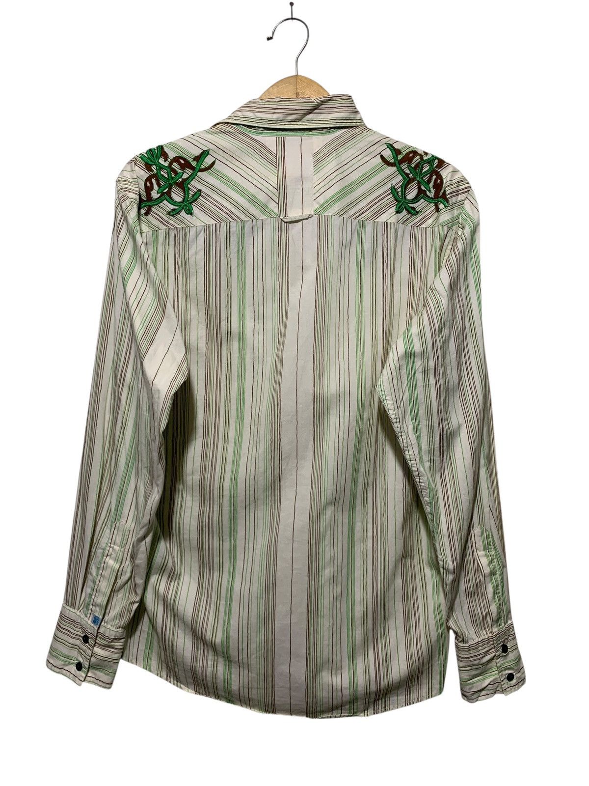 291295=Homme 2000s 291295=Homme tribal western shirt Size US M / EU 48-50 / 2 - 7 Thumbnail