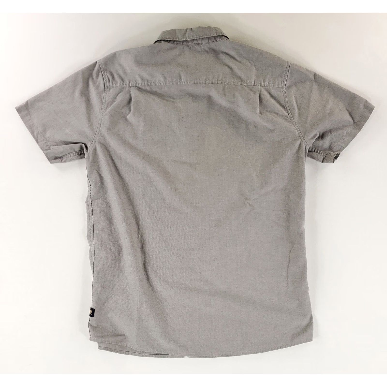Roark Roark Shirt Button Up Short Sleeve Classic Fit Gray Mens M Size US M / EU 48-50 / 2 - 4 Thumbnail