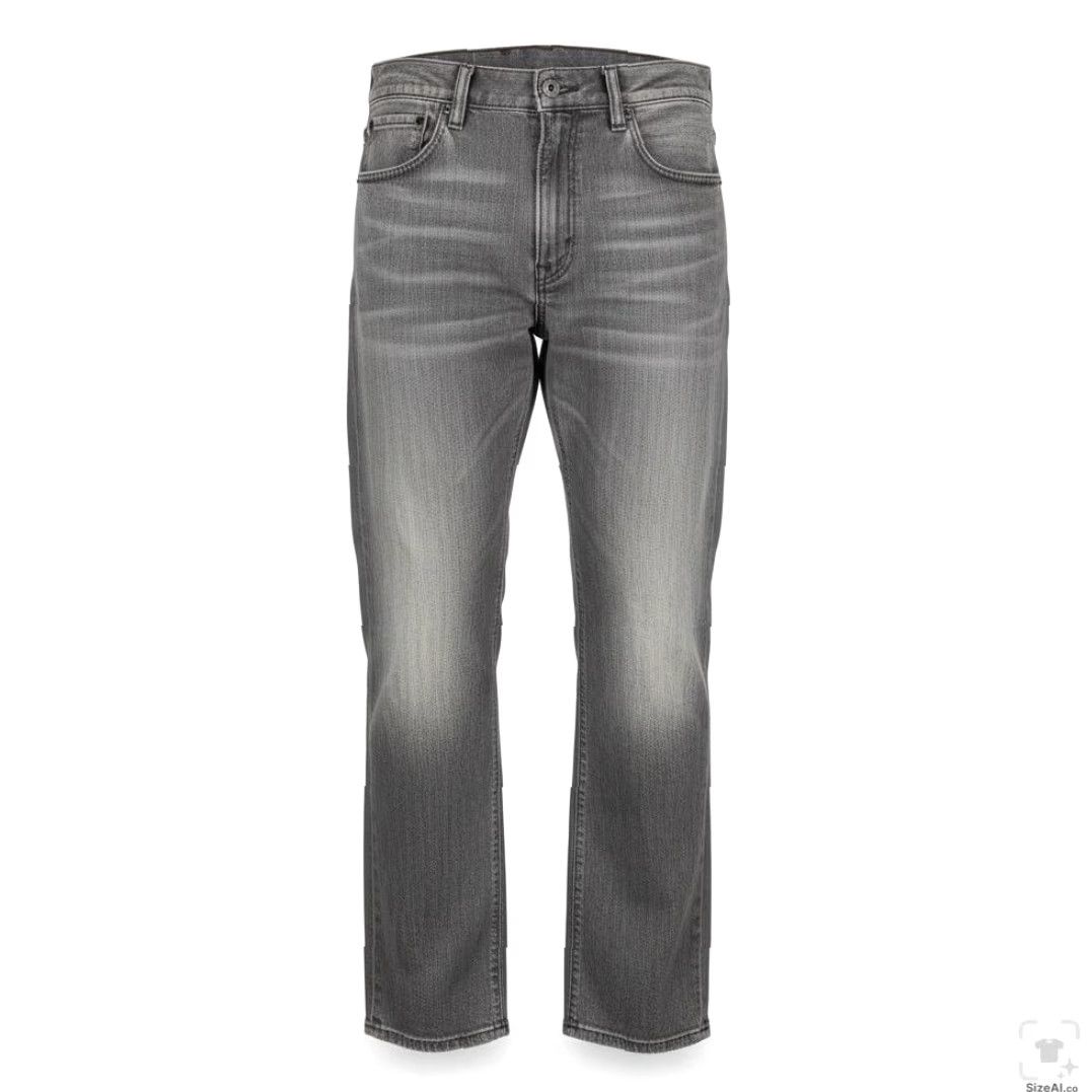 Levi's Levi's 511 Jeans Mens 34x32 Gray Light Wash Slim Skinny Zip Fly Mid Rise Denim Size US 34 / EU 50 - 2 Thumbnail