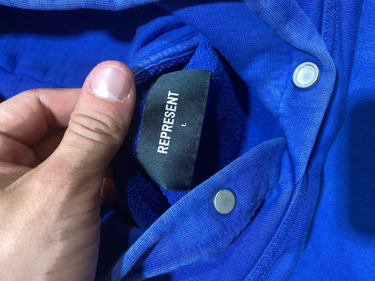 Represent Clo. Represent Owners Club Hoodie Blue Size US L / EU 52-54 / 3 - 2 Thumbnail