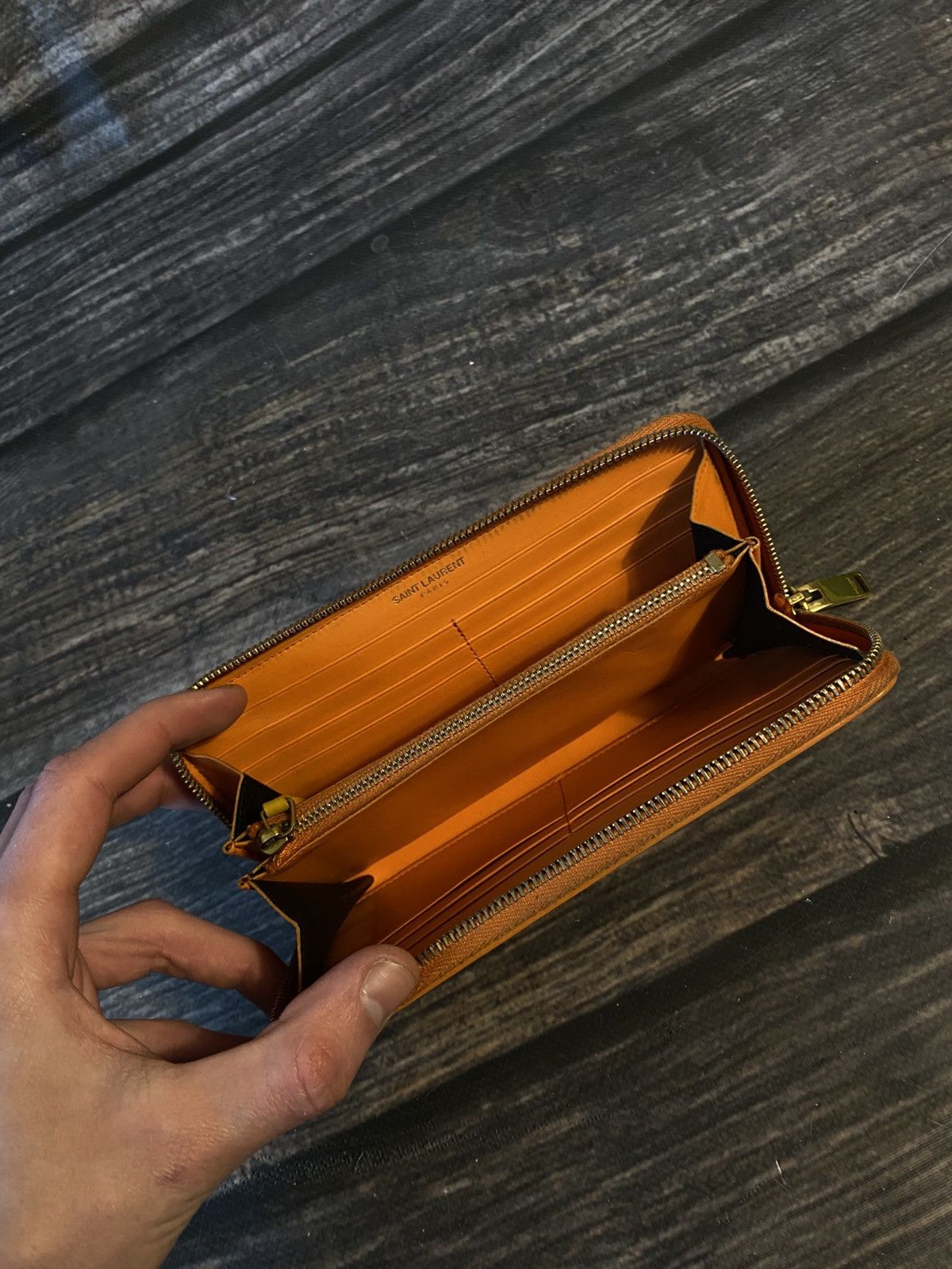Saint Laurent Paris Saint Laurent Leather Wallet Size ONE SIZE - 5 Thumbnail