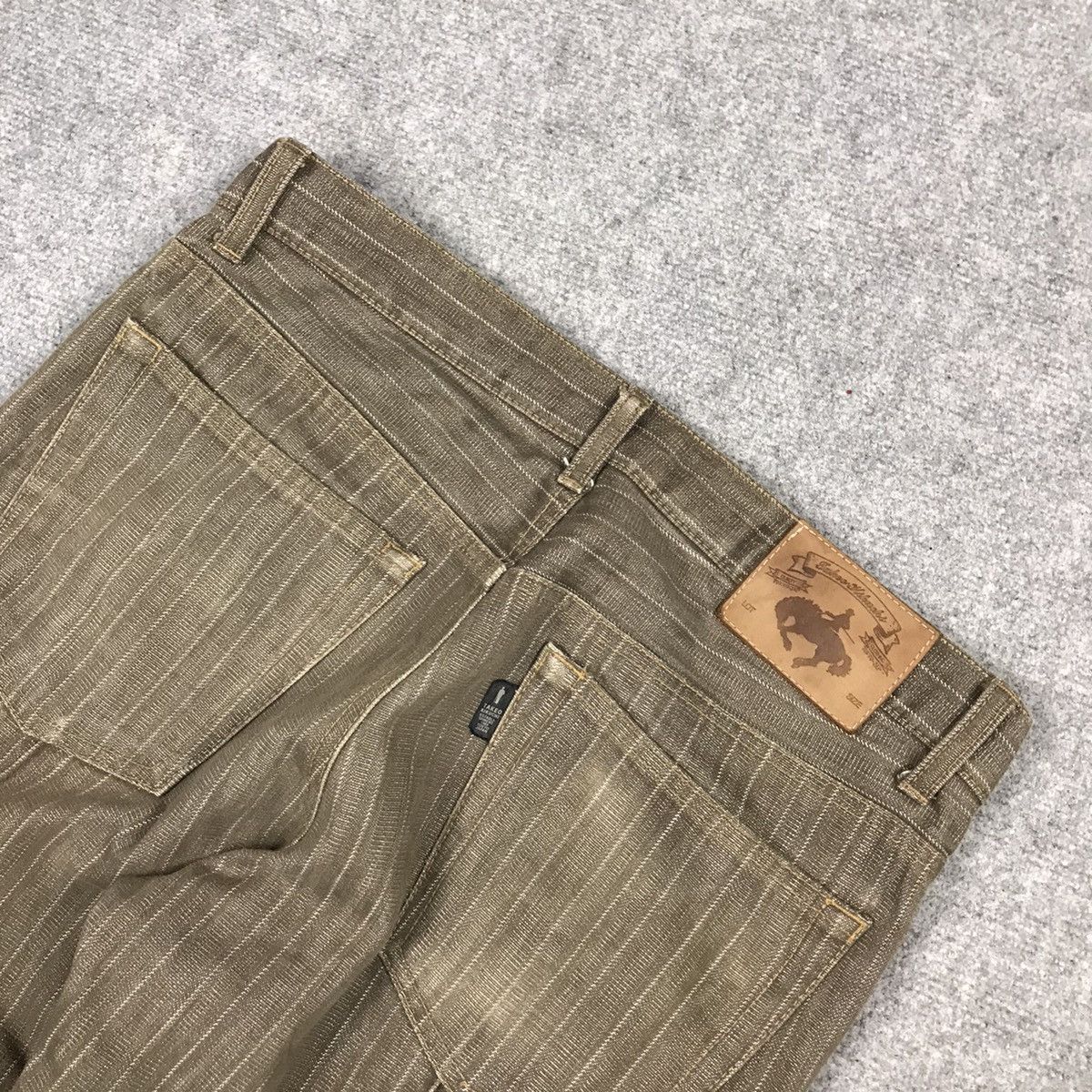 Japanese Brand × Takeo Kikuchi × Tornado Mart TAKEO KIKUCHI PATCHWORK BROWN PANTS JAPAN Size US 30 / EU 46 - 10 Thumbnail