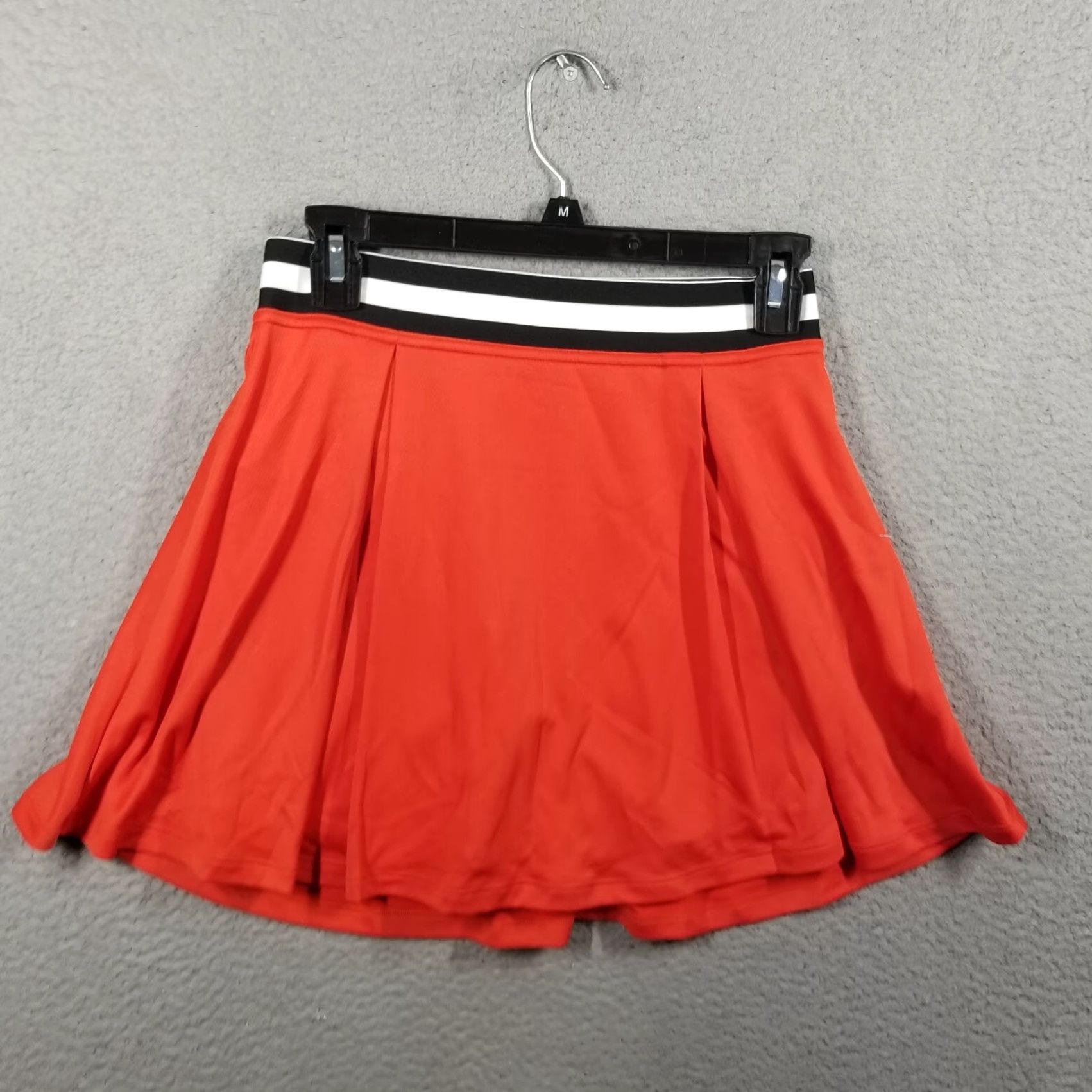 Nike Nike Women's Fall Heritage Skirt Orange White Black Sz Small FB4153-633 Rare Activewear Tennis Regular Bottom Fall Spring Summer Winter Size 28" / US 6 / IT 42 - 2 Thumbnail