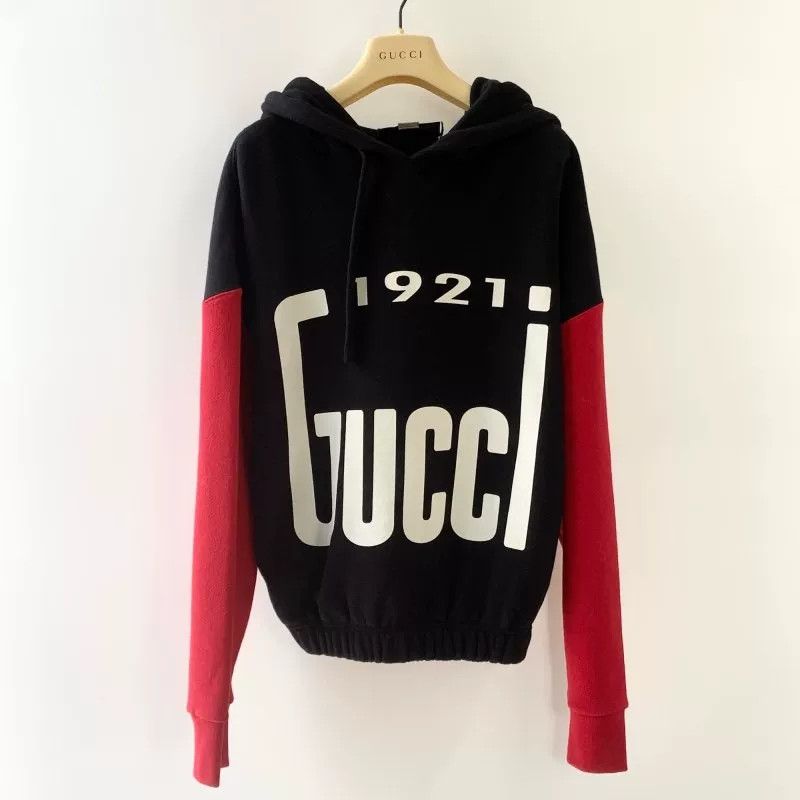 Gucci Gucci Cotton Colorblock Logo Hoodie S Size US S / EU 44-46 / 1 - 1 Thumbnail