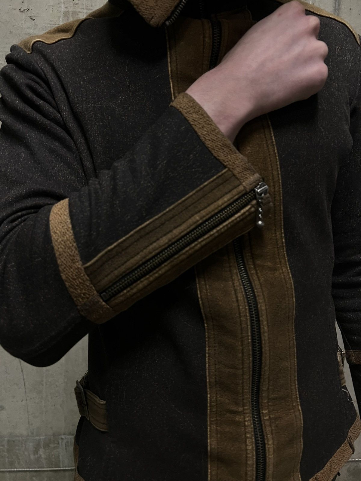 5351 POUR LES HOMMES 5351 Pour Les Hommes Moto Zip Jacket Size US M / EU 48-50 / 2 - 2 Thumbnail