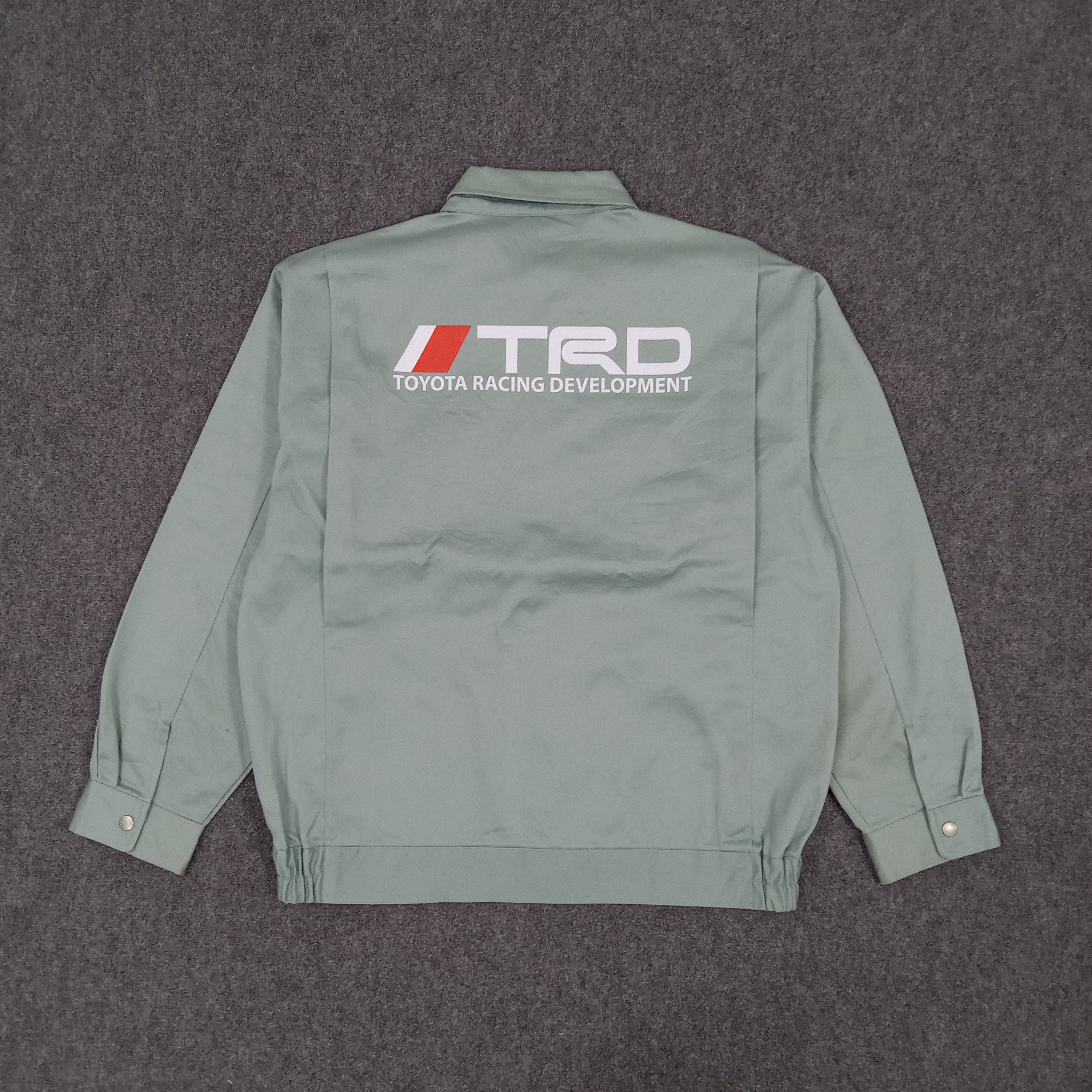 Japanese Brand × Vintage TRD Toyota Motorsports Racing Japanese Custom Art Jacket Size US M / EU 48-50 / 2 - 1 Thumbnail