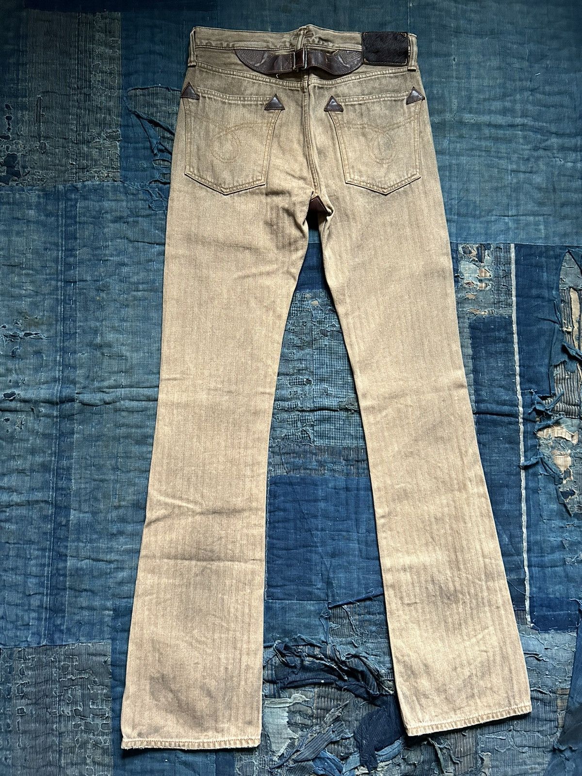 Kapital × Kapital Kountry Kapital Herringbone flare pants Size US 30 / EU 46 - 2 Thumbnail