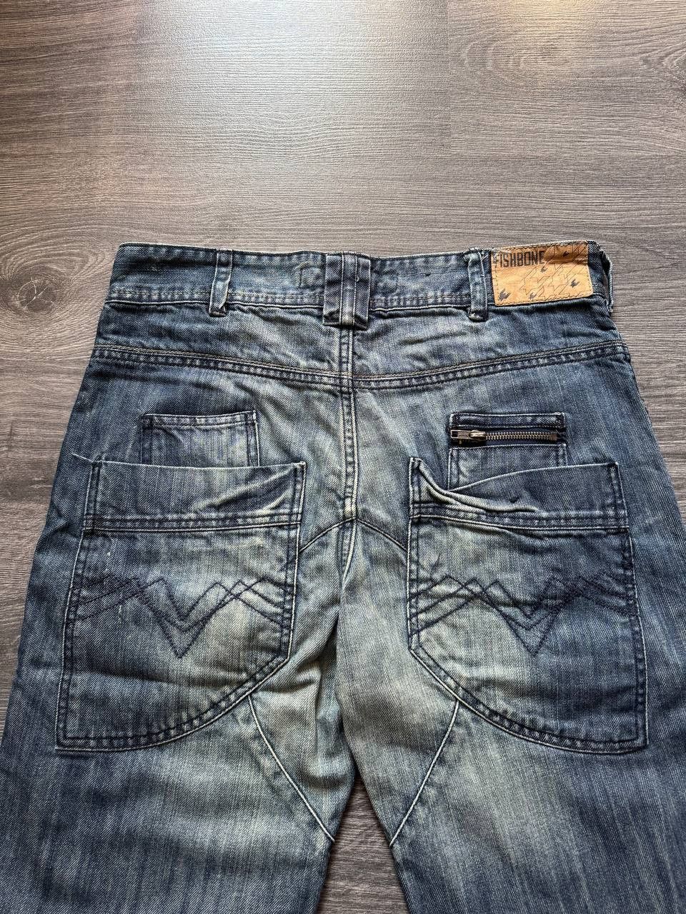 Ecko Unltd. Vintage Fishbone denim long shorts rap y2k Size US 30 / EU 46 - 3 Thumbnail