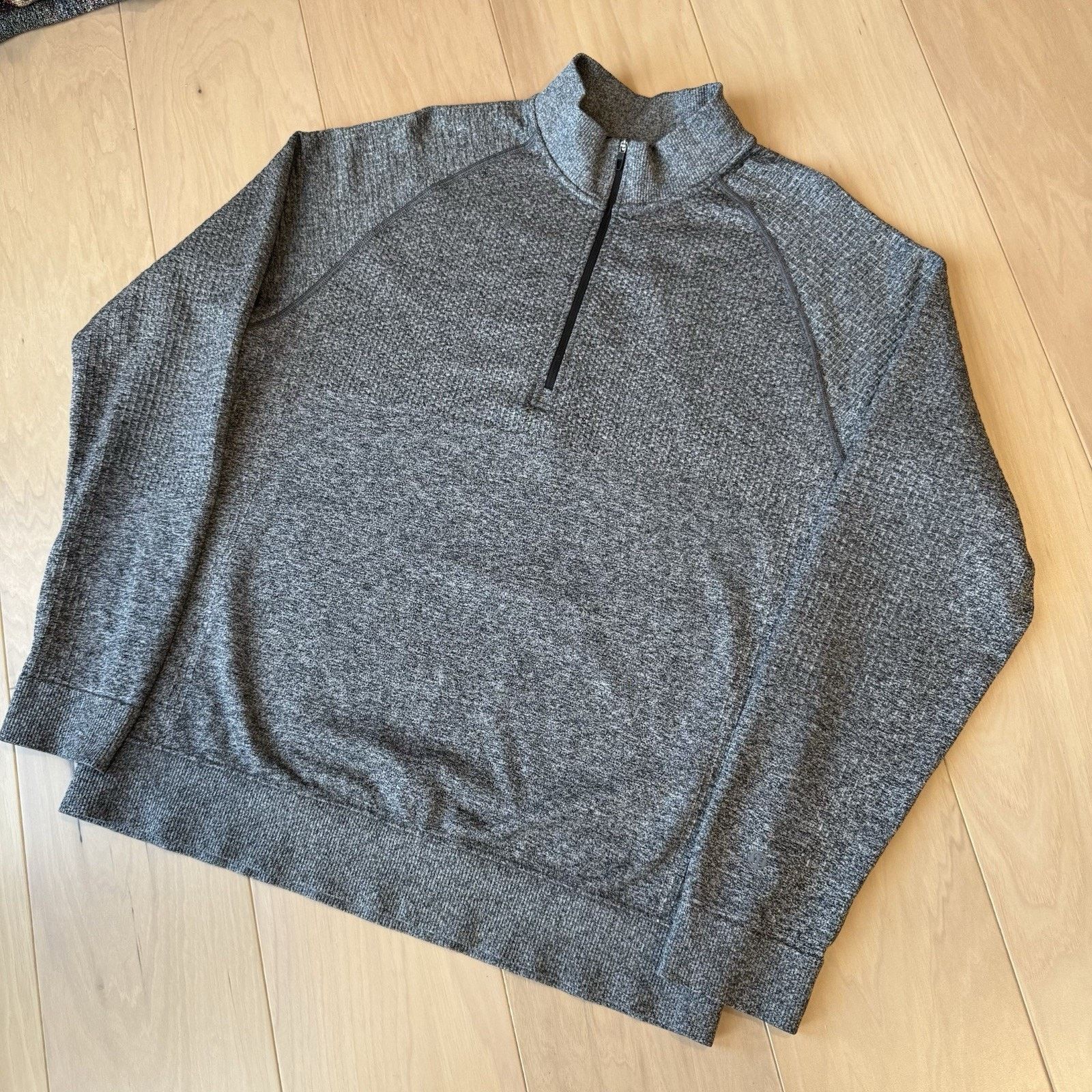 Lululemon Lululemon Engineered Warmth 1/4 Zip Pullover Large Gray Size US L / EU 52-54 / 3 - 9 Thumbnail