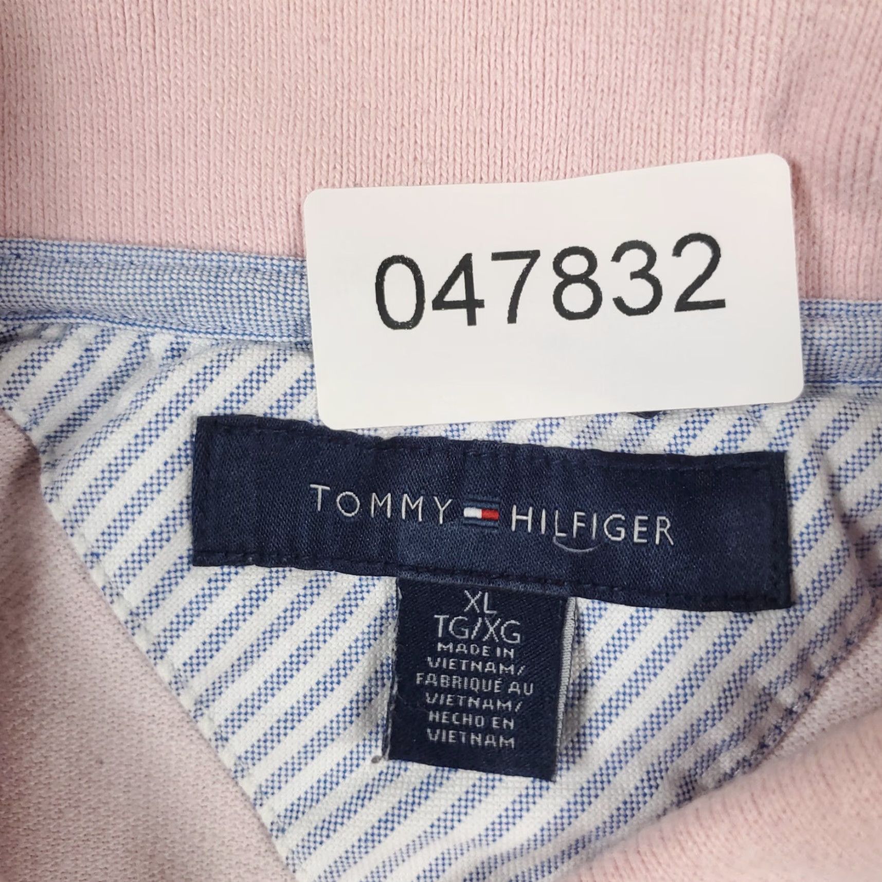 Tommy Hilfiger Tommy Hilfiger Polo Shirt Mens XL Pink Casual Short Sleeve Classic Preppy Size US XL / EU 56 / 4 - 7 Thumbnail
