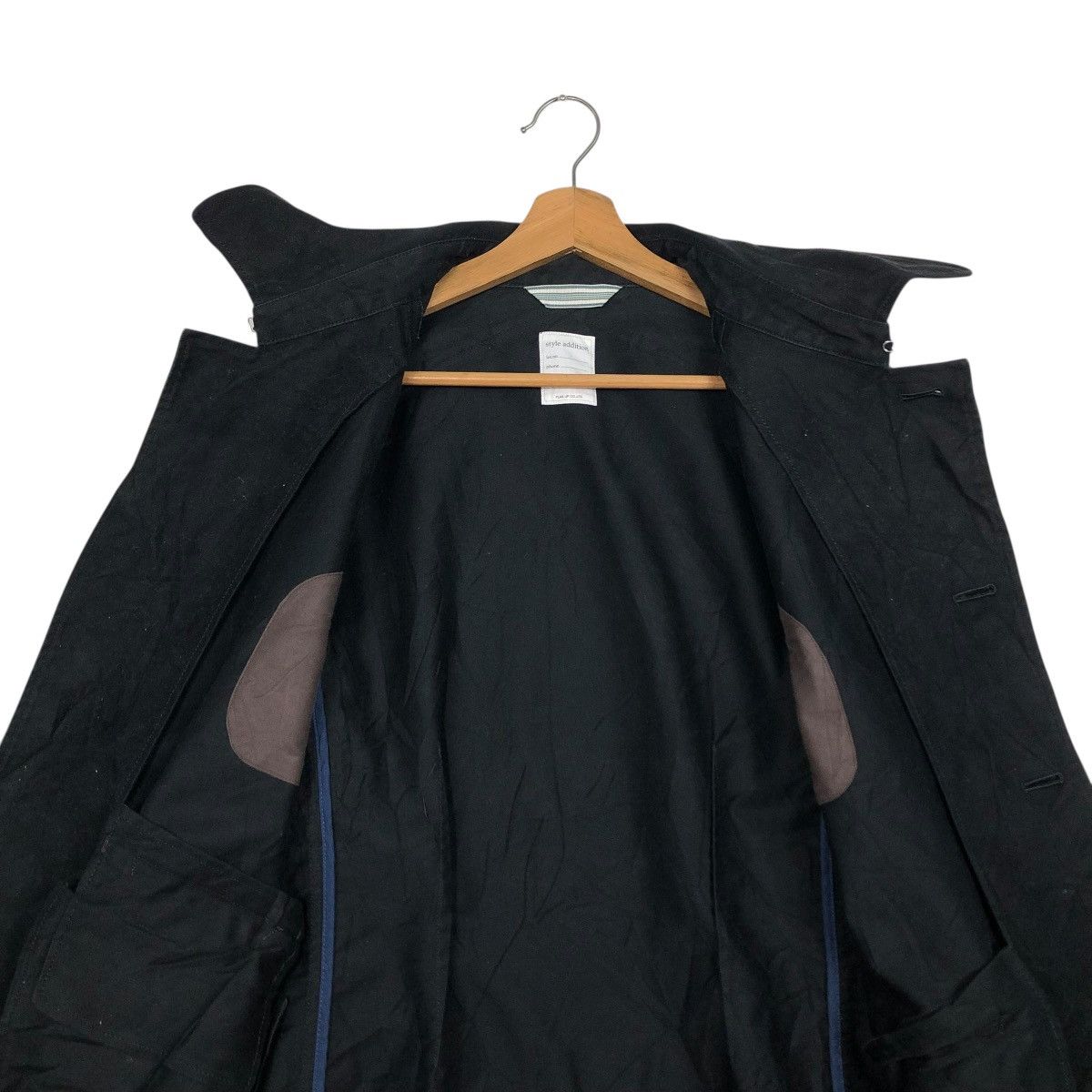 Japanese Brand 🔥RICH BLACK VINTAGE CHORE JACKET ADDITION ISSEY MIYAKE Size US M / EU 48-50 / 2 - 16 Thumbnail