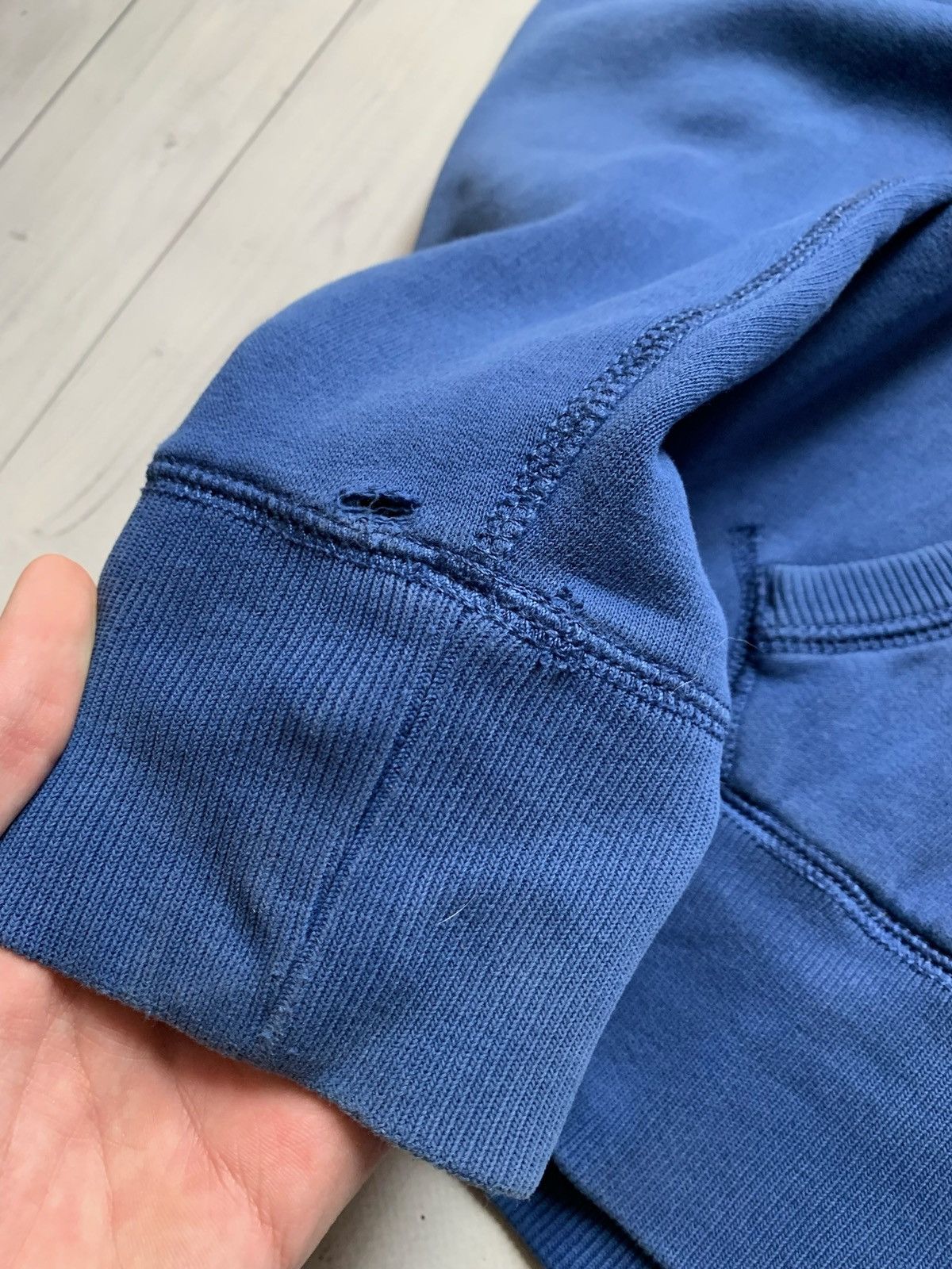 Polo Ralph Lauren × Vintage Vintage hoodie polo Ralph Lauren blue logo size M Size US M / EU 48-50 / 2 - 4 Thumbnail