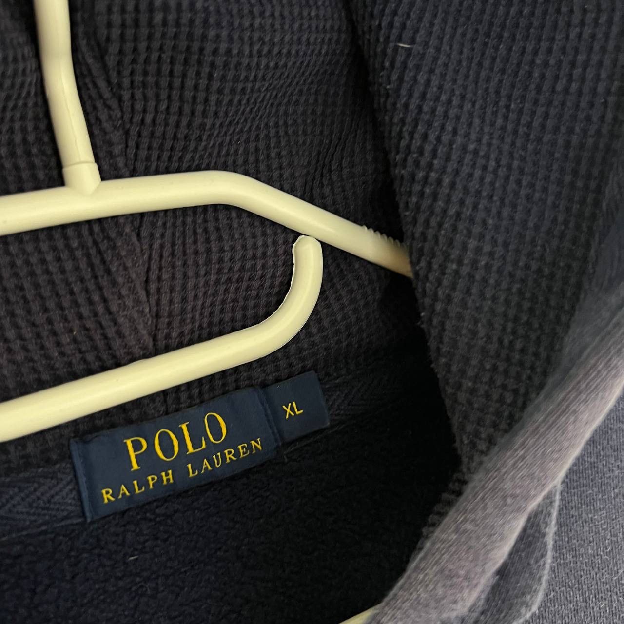 Polo Ralph Lauren Vintage Y2K Polo Ralph Lauren Distressed Zip Up Hoodie Size US XL / EU 56 / 4 - 3 Thumbnail