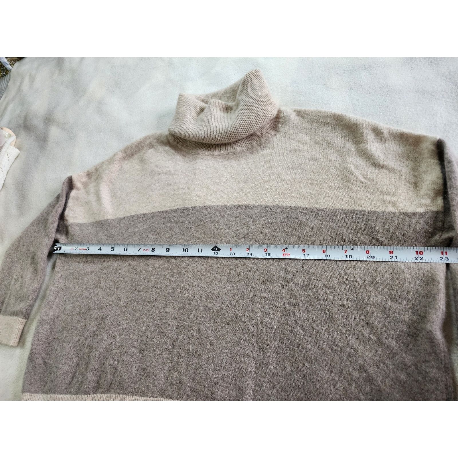 Hobbs London Hobbs London Color Block 100% Cashmere Sweater NWOT XS Boxy Size XS / US 0-2 / IT 36-38 - 4 Thumbnail