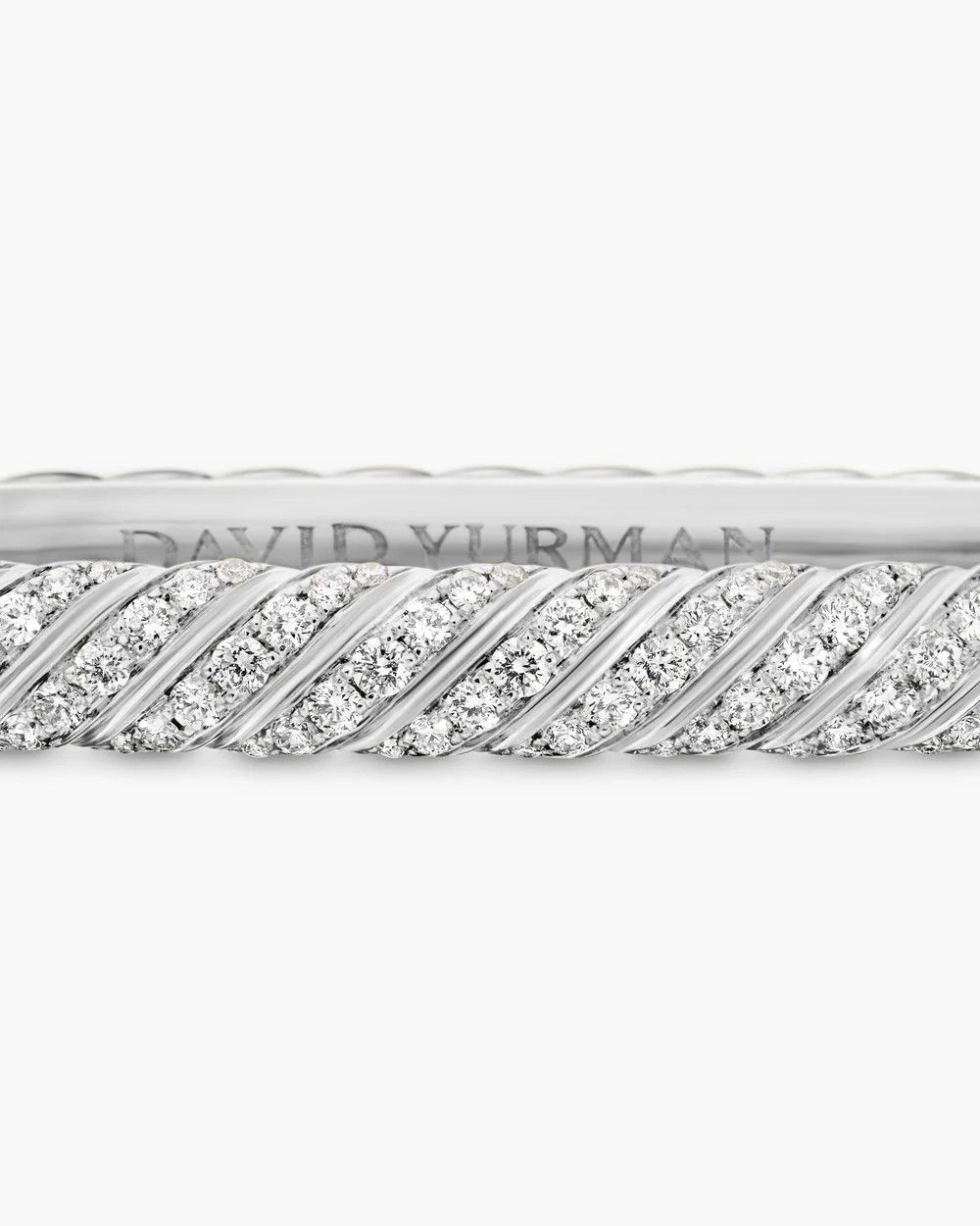 David Yurman oc11z0925 Size: M / Sculpted Cable Bangle Bracelet Silver Size ONE SIZE - 6 Thumbnail
