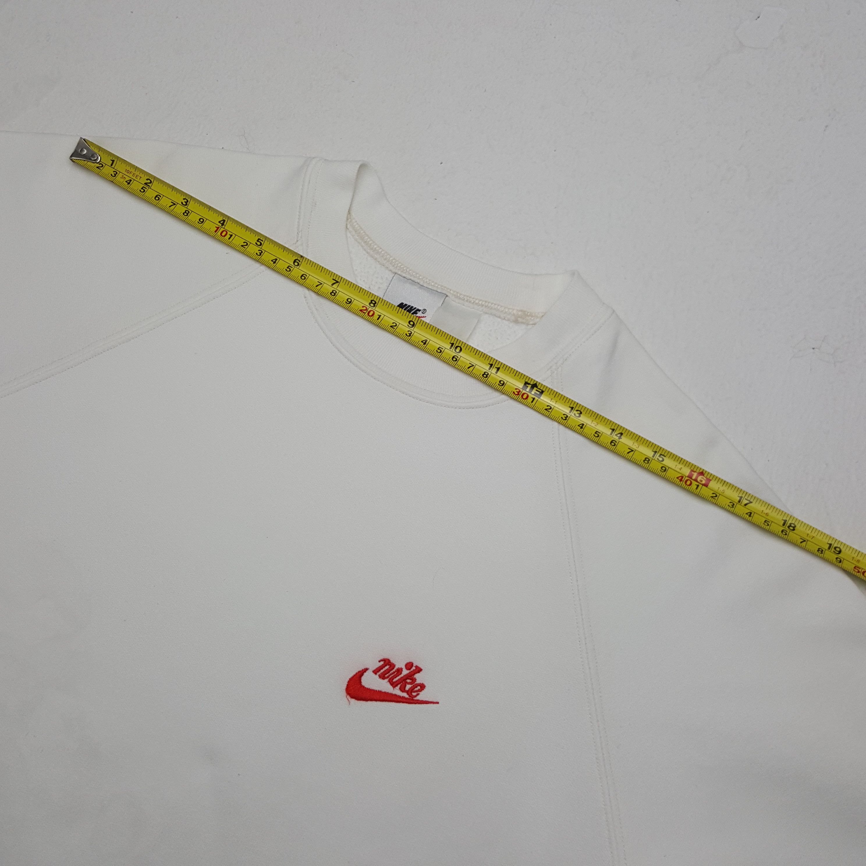 Nike × Vintage Vintage Nike American Sports Style Small Swoosh Sweatshirt Size US S / EU 44-46 / 1 - 5 Thumbnail