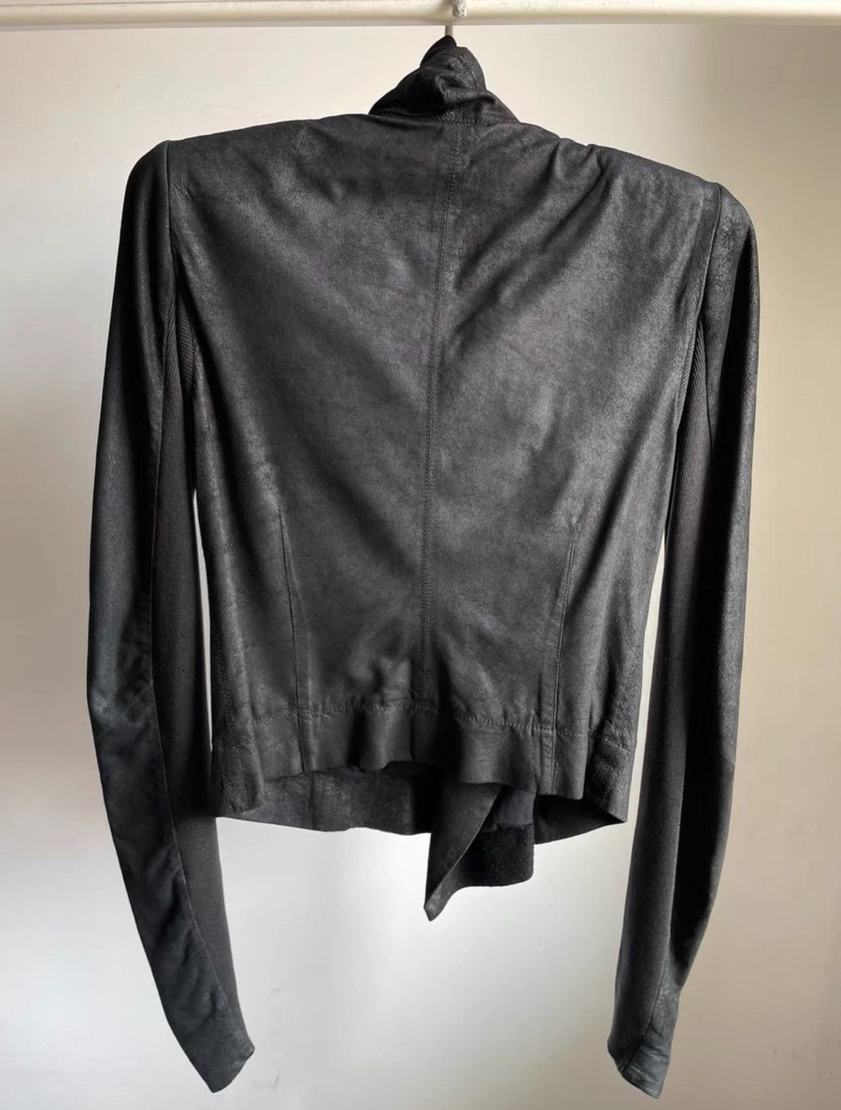 Rick Owens Rick Owens FW15 Leather Biker Jacket Size S / US 4 / IT 40 - 2 Thumbnail
