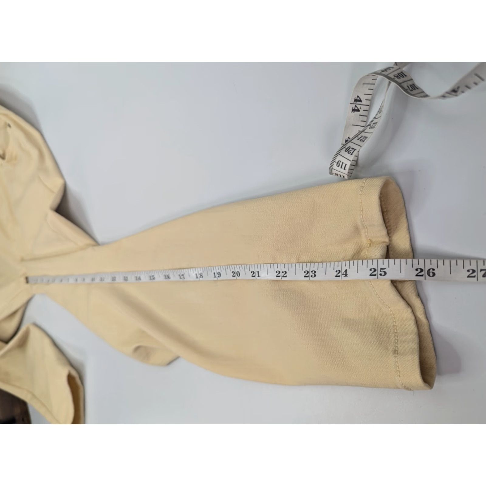 Denime L.T.J. Letters to Juliet Jeans Women's 30 Skinny Denim Yellow 5-Pocket Stretch Comfort Size 30" / US 8 / IT 44 - 6 Thumbnail