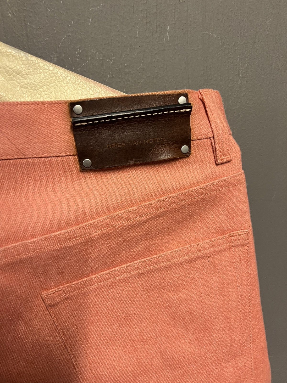 Dries Van Noten Dries van noten women’s denim pinksalmon Size 31" - 5 Thumbnail