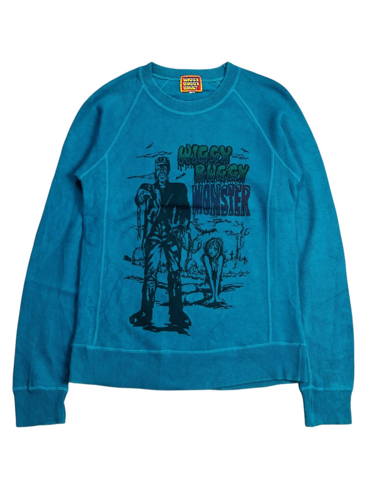 1980s Wiggy Buggy Bike - Frankstein Crewneck