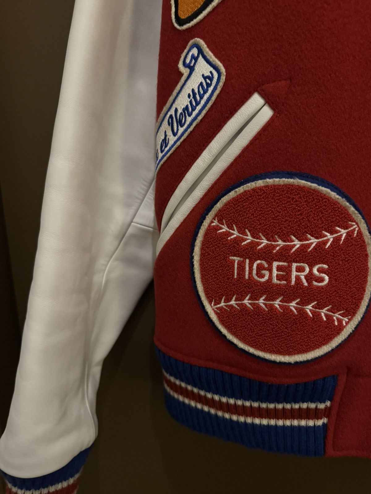 Supreme Supreme FW09 Tiger Varsity Jacket Size US S / EU 44-46 / 1 - 5 Thumbnail