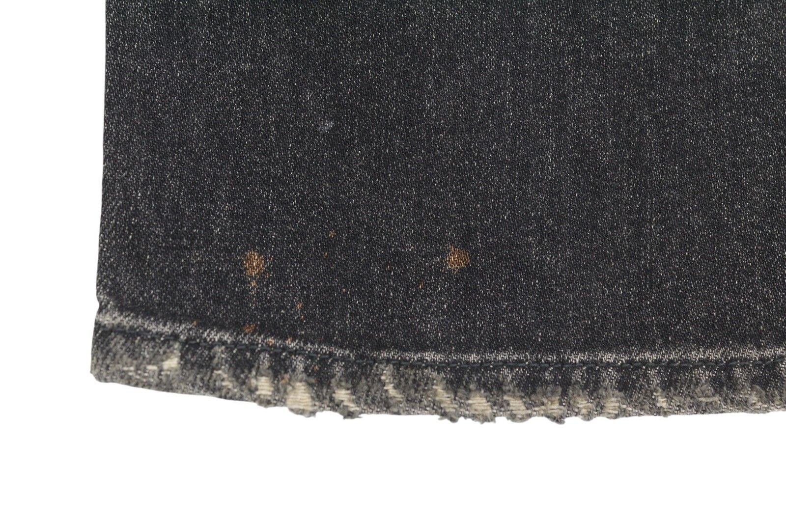 R13 ALICE STRAIGHT LEG 27 Abbey Black Faded Denim Jeans 86204 Size 27" / US 4 / IT 40 - 11 Thumbnail