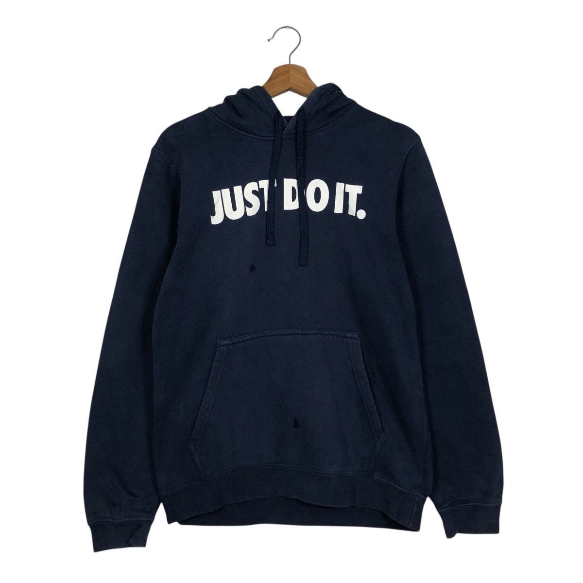 Nike 📌Vintage Hoodie Pull Over Nike Just Do It Big Logo Size US S / EU 44-46 / 1 - 13 Thumbnail