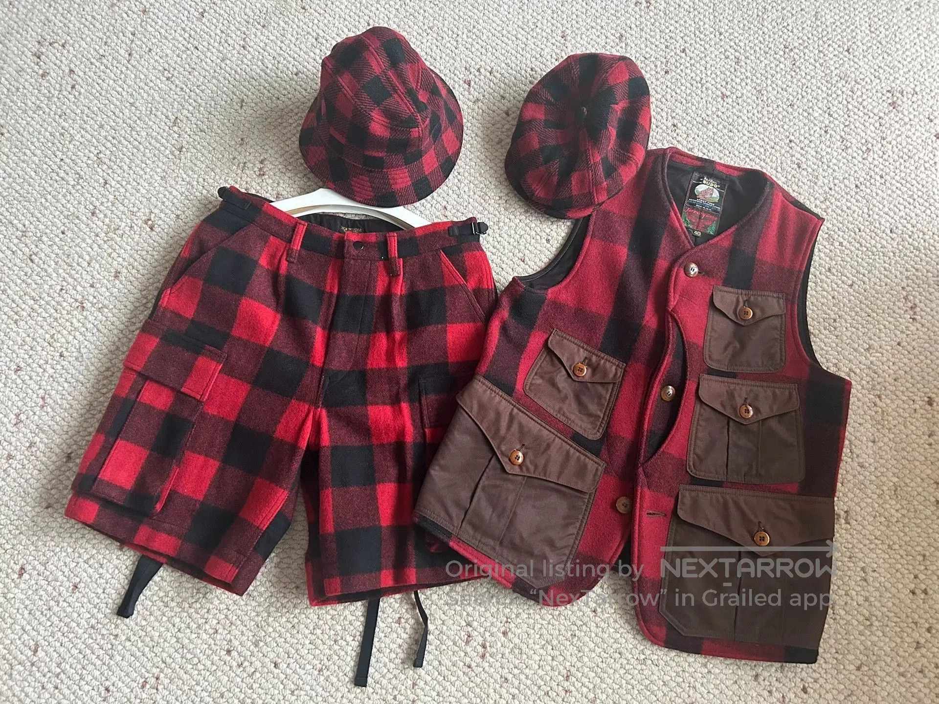 Freewheelers freewheelers plaid vest and shorts set. Size US M / EU 48-50 / 2 - 2 Thumbnail
