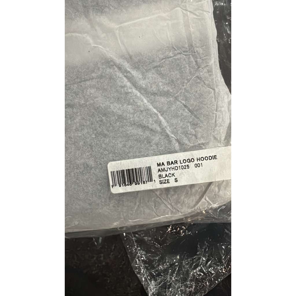 Amiri o1rshd1 Q:2 / MA Bar Logo Hoodie in Black S Size US S / EU 44-46 / 1 - 19 Thumbnail