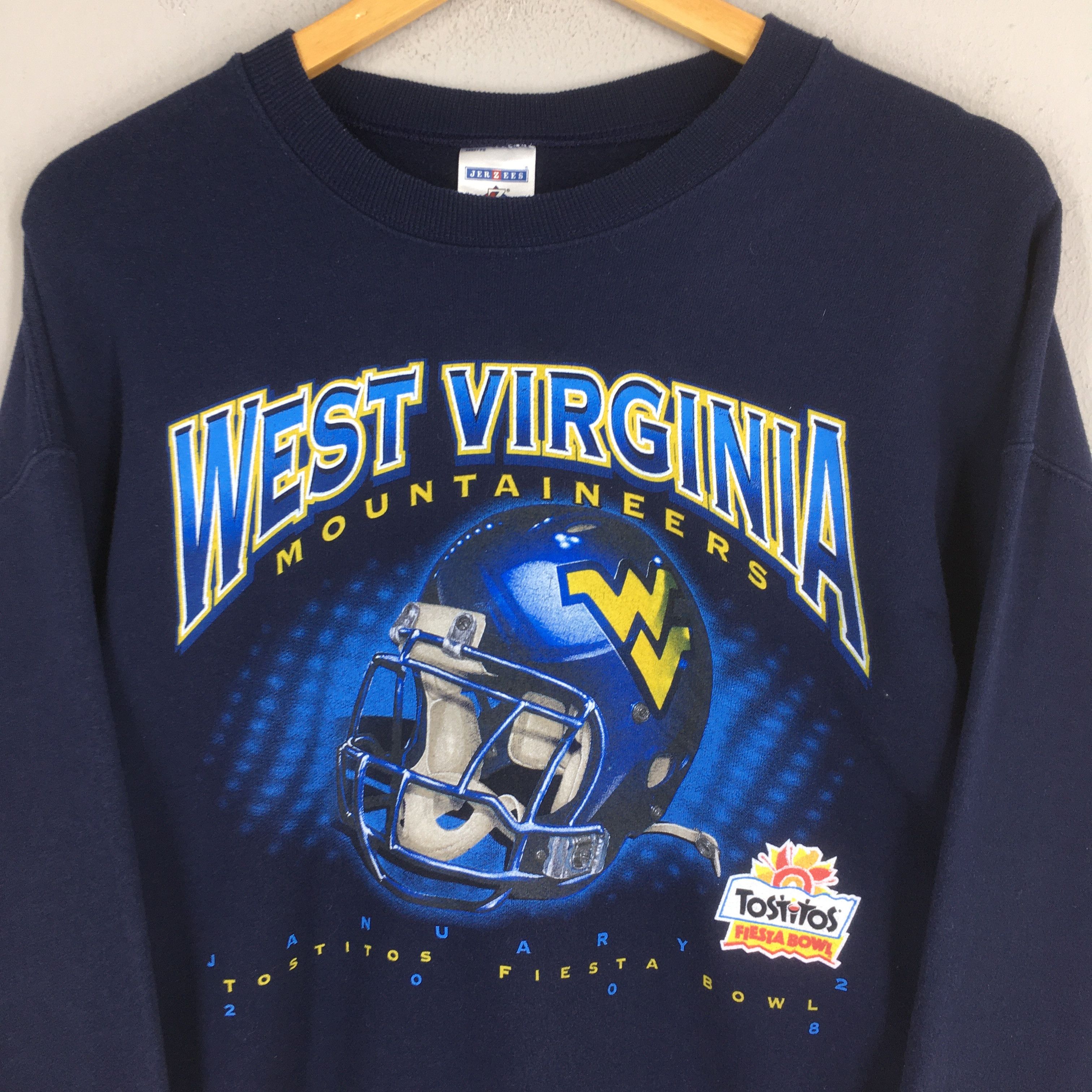 NCAA × Vintage Vintage West Virginia Mountaineers NCAA Sweatshirt Large Size US L / EU 52-54 / 3 - 2 Thumbnail