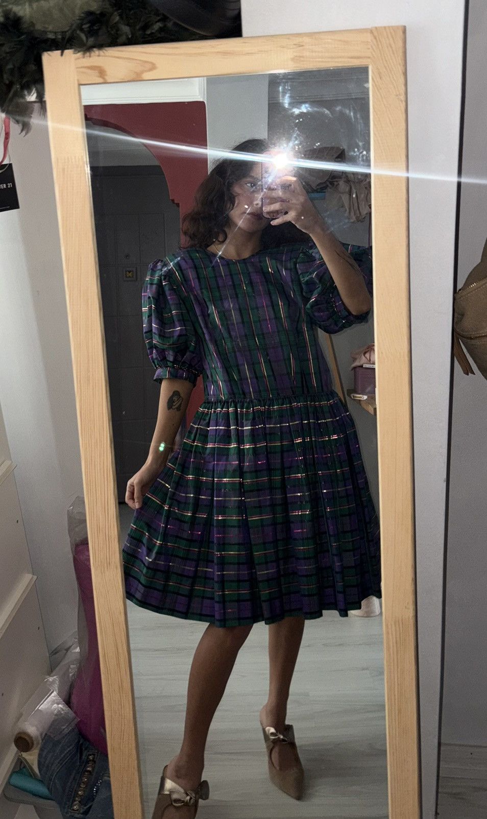 Vintage Vintage dress Size L / US 10 / IT 46 - 1 Thumbnail
