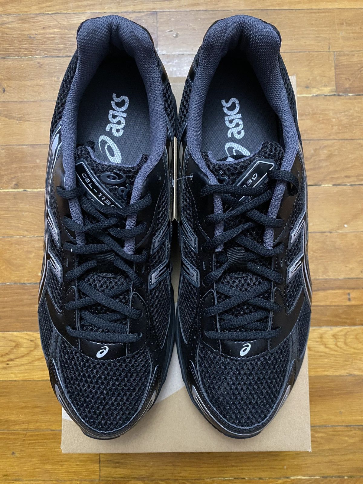 Asics Size 12 - Asics Gel-1130 Black Pure Silver Men’s Size US 12 / EU 45 - 4 Thumbnail