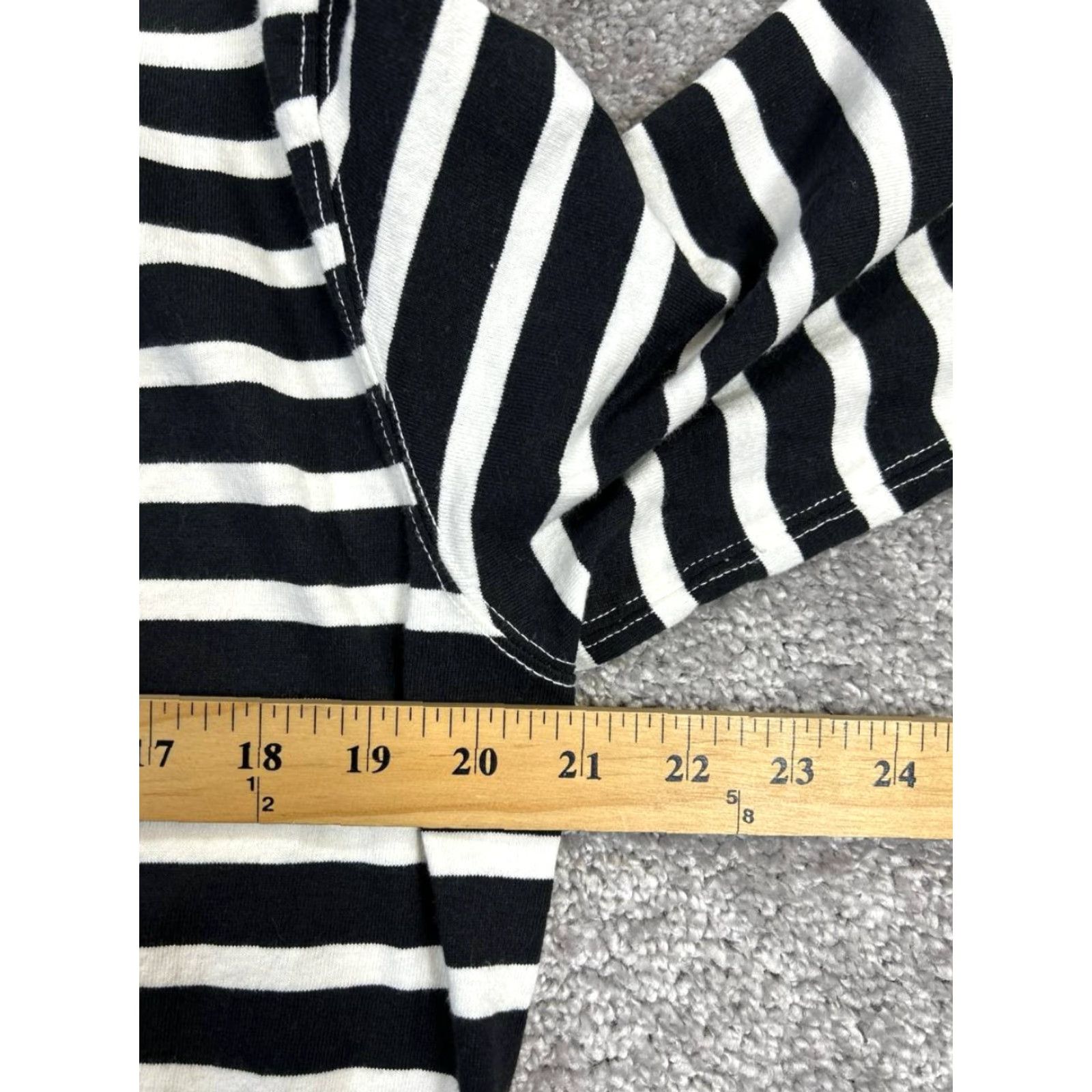 Everlane Everlane Dress Womens Medium Black White Cotton Pullover Size M / US 6-8 / IT 42-44 - 6 Thumbnail