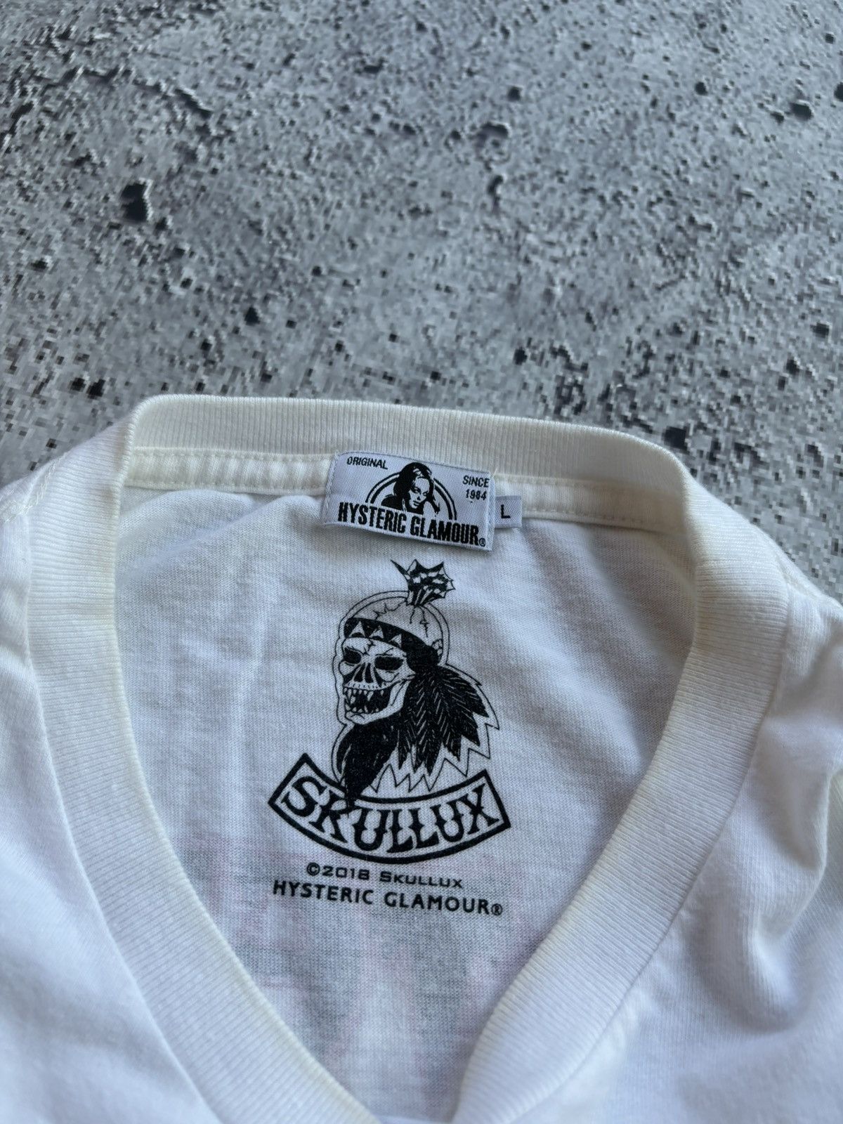 Hysteric Glamour Hysteric Glamour skullux Tshirt Size US L / EU 52-54 / 3 - 8 Thumbnail