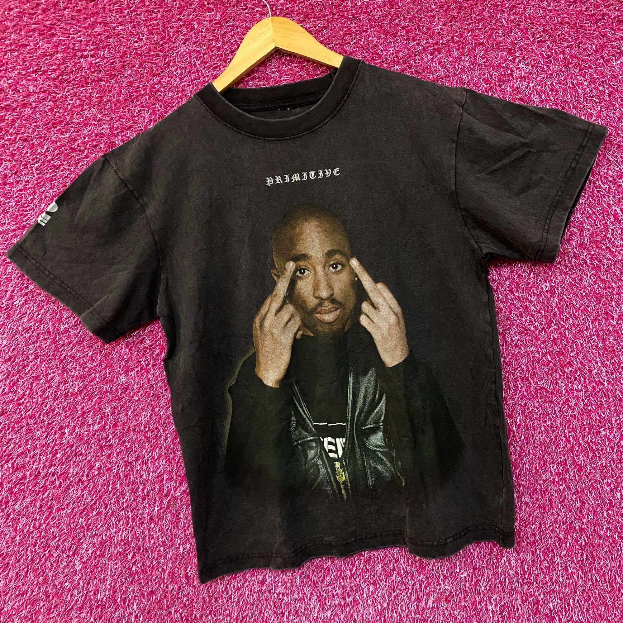 Primitive Primitive x Tupac Double Finger Hip-Hop T-Shirt Small Size US S / EU 44-46 / 1 - 3 Thumbnail