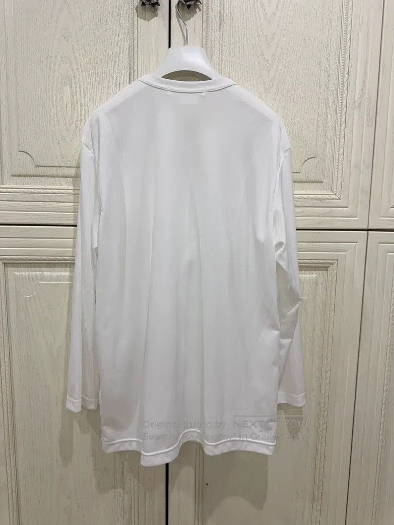 Comme des Garcons Comme Des Garcons Ruffled 3D Flower Long Sleeve T-Shirt Size S / US 4 / IT 40 - 2 Thumbnail