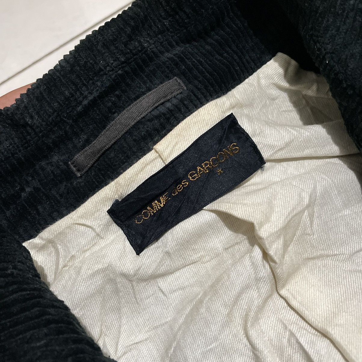 Comme des Garcons Corduroy 1996 Overcoat Comme des Garcons Size US L / EU 52-54 / 3 - 6 Thumbnail