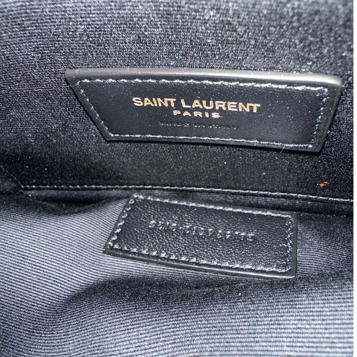 Saint Laurent Paris Saint Laurent Women's Cream Monogram Leather Wallet Clutch Size ONE SIZE - 8 Thumbnail