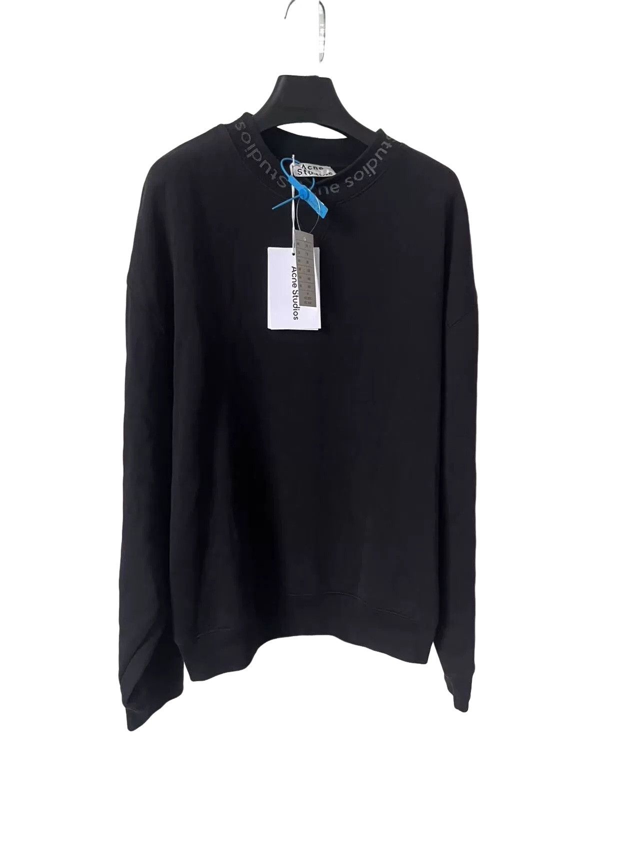 Acne Studios Acne Studios Flogho Logo Collar Sweatshirt Size M Size US M / EU 48-50 / 2 - 1 Thumbnail