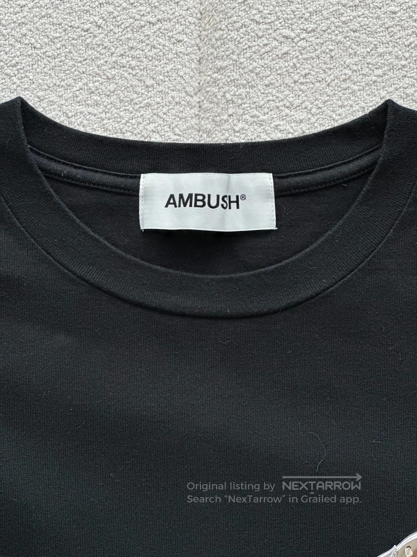 Ambush Design Ambush Fire Logo Crewneck Short Sleeve T. Size US S / EU 44-46 / 1 - 5 Thumbnail