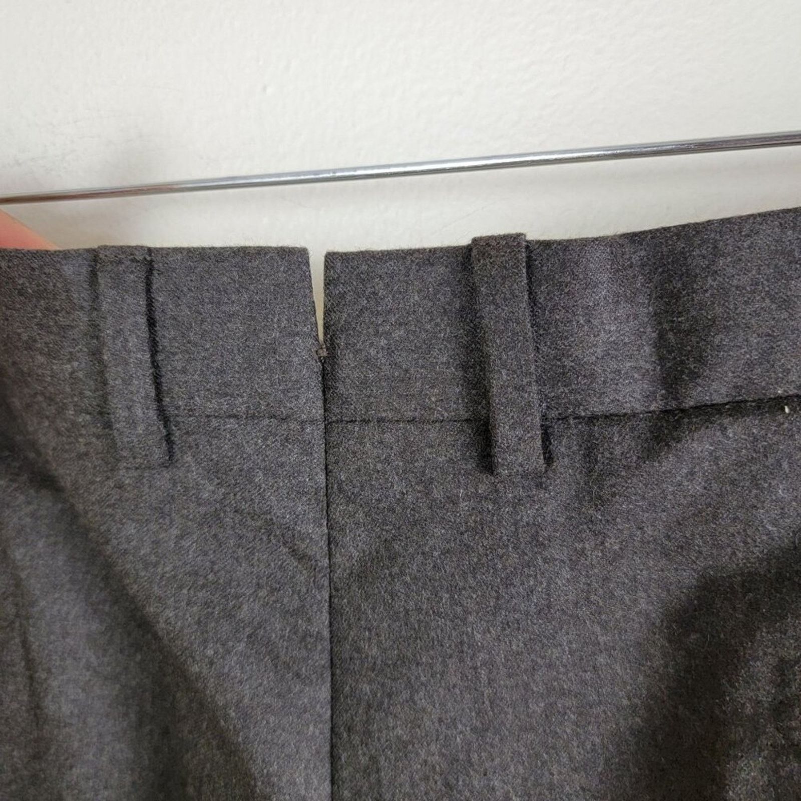 Ermenegildo Zegna Ermenegildo Zegna Tweed Wool Trouser Pants Mens 38R 75L102 Size US 38 / EU 54 - 15 Thumbnail
