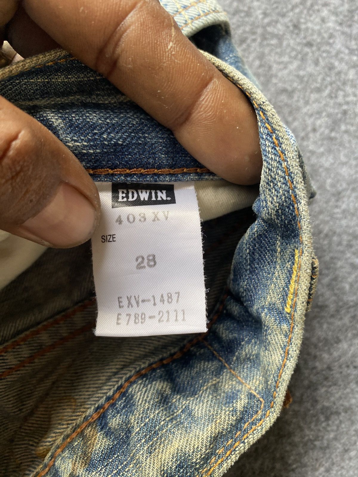Edwin × PPFM Vintage edwin xv denim Size US 28 / EU 44 - 9 Thumbnail