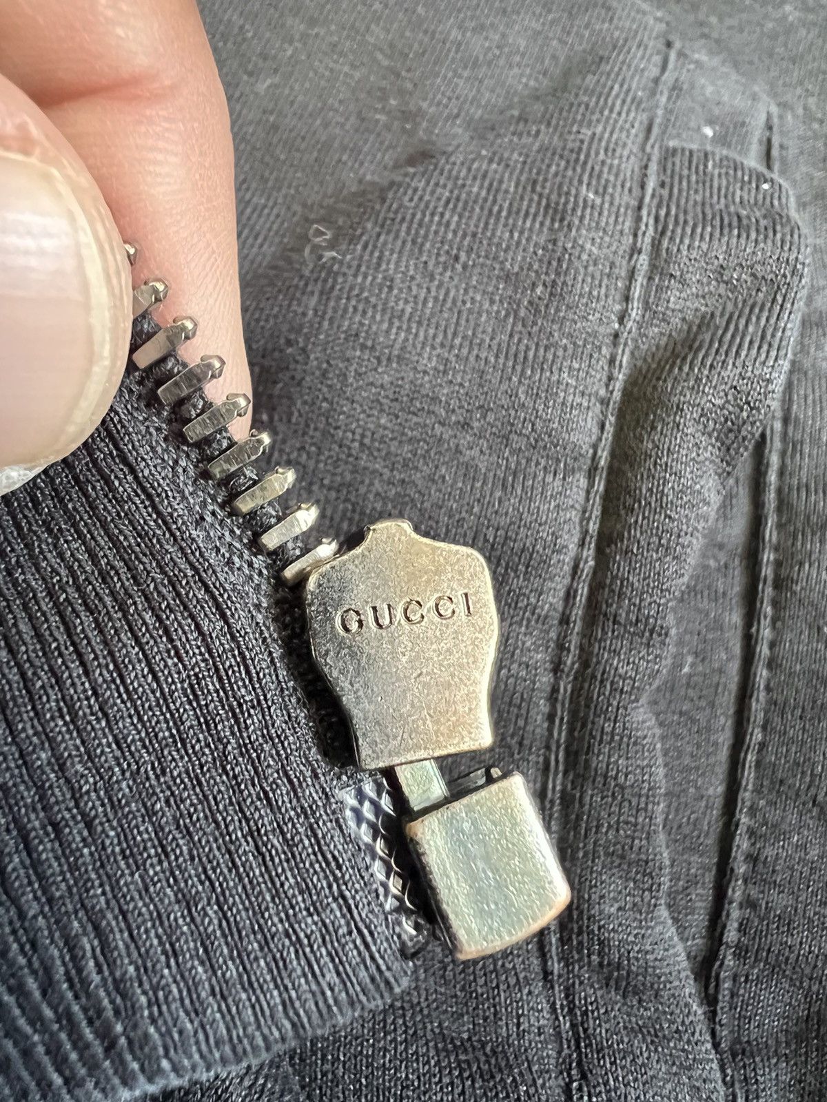 Tom Ford Vintage Gucci Tom Ford two layered zip hoodie logo jacket Size S / US 4 / IT 40 - 8 Thumbnail