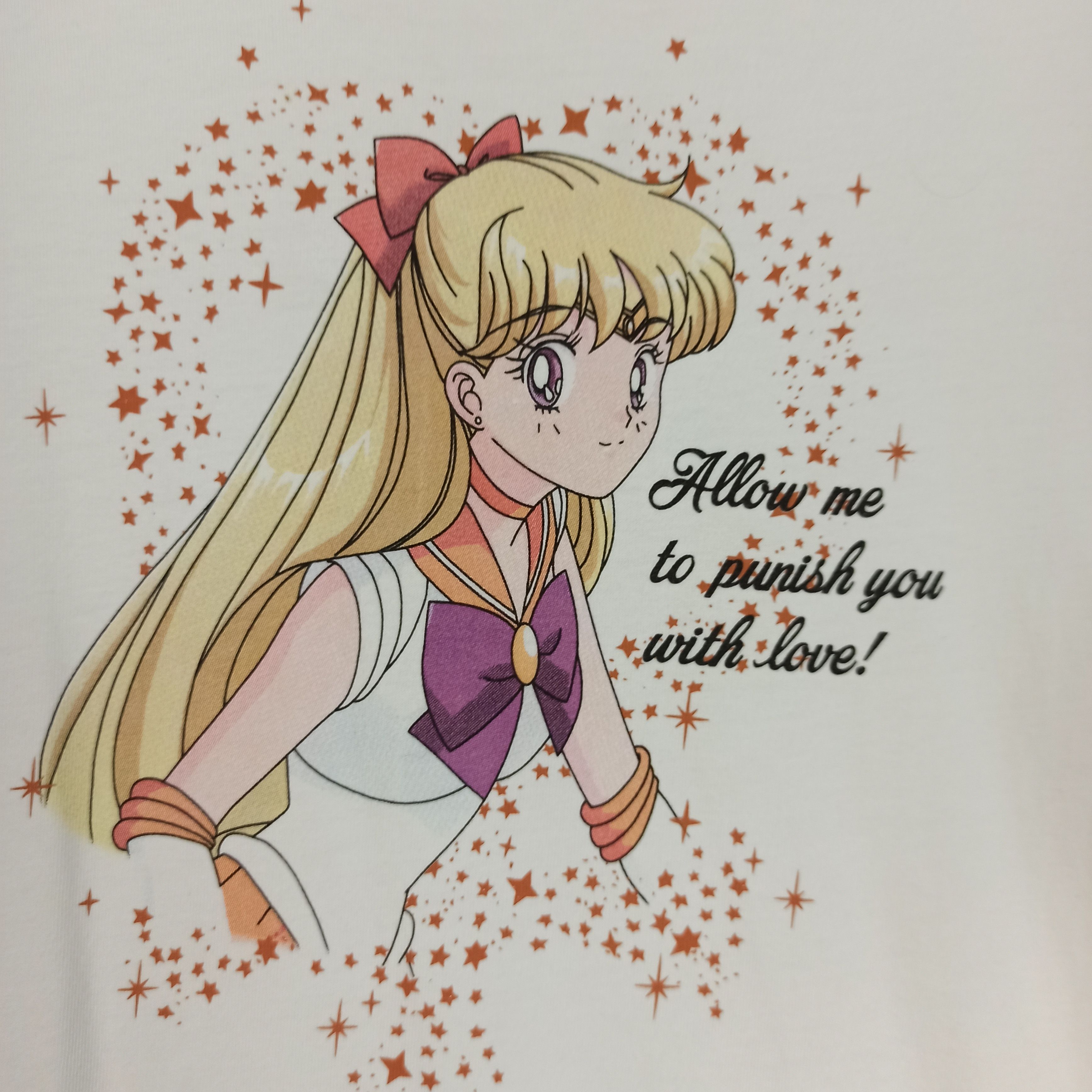 Anime Anime Sailor Moon Tshirt by GU Size M / US 6-8 / IT 42-44 - 3 Thumbnail