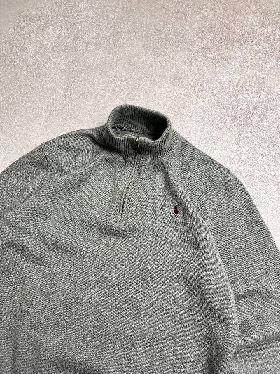 Polo Ralph Lauren × Vintage Vintage Polo Ralph Lauren Quarter Zip Sweater M Size US M / EU 48-50 / 2 - 2 Thumbnail