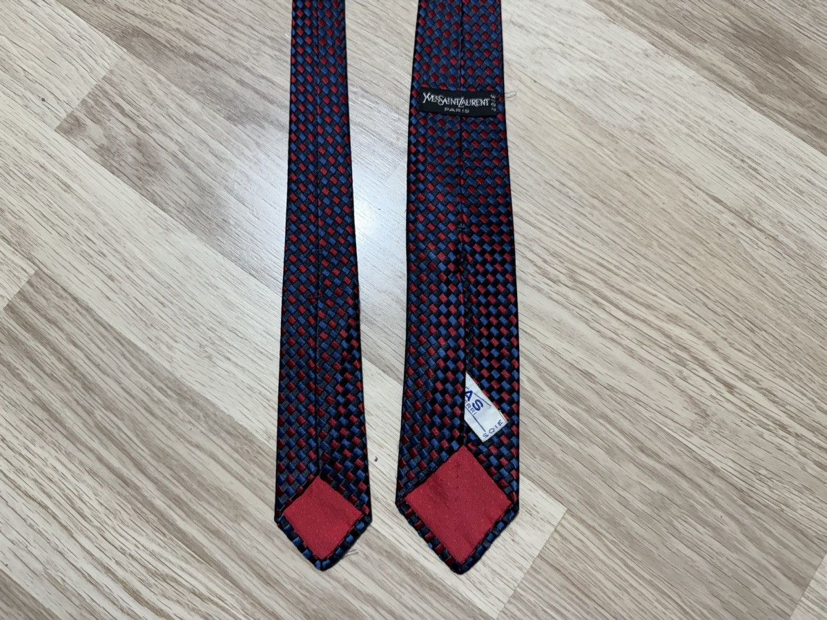 Designer × Vintage × Yves Saint Laurent Yves Saint Laurent tie Size ONE SIZE - 4 Thumbnail