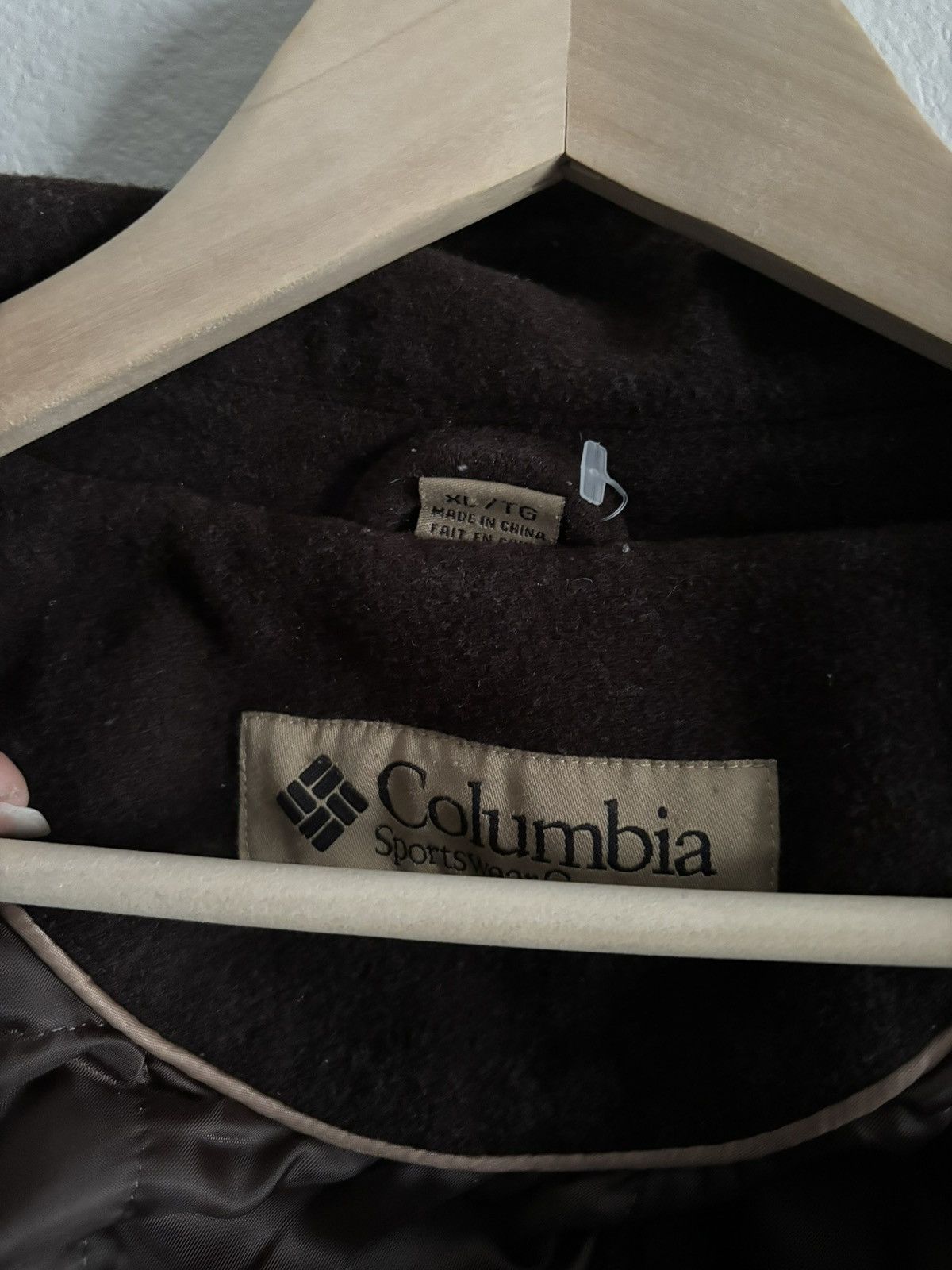 Columbia Columbia Brown Wool Coat Size US XL / EU 56 / 4 - 9 Thumbnail
