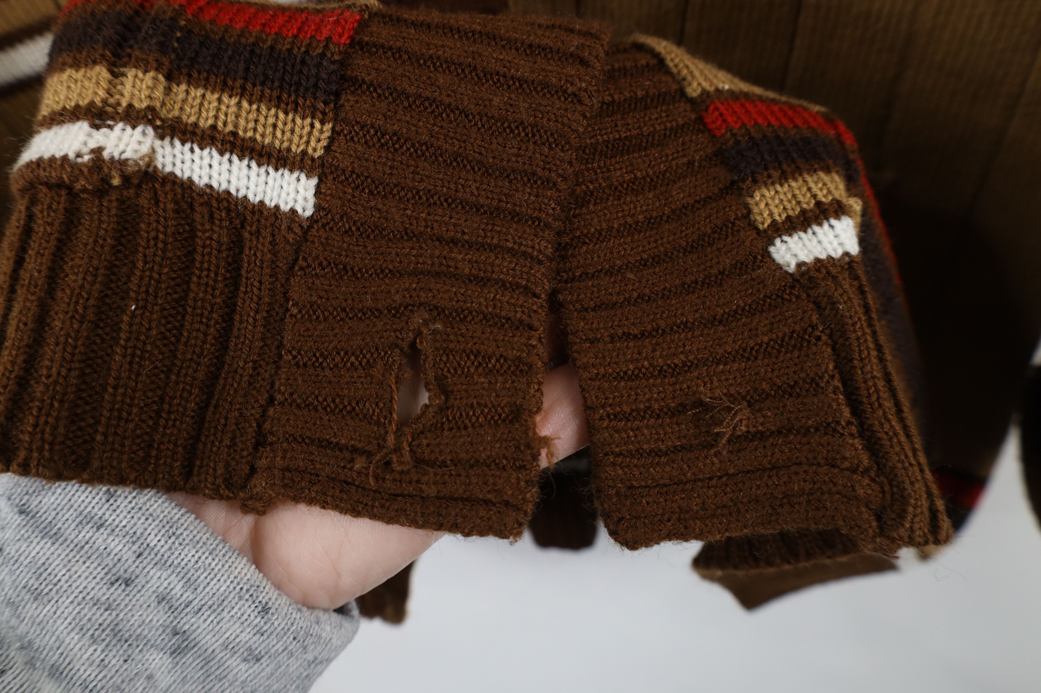 Vintage Vintage 70s Mid Century Modern MCM Shawl Cardigan Sweater Size M / US 6-8 / IT 42-44 - 4 Thumbnail